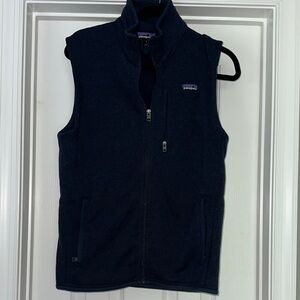 Patagonia better sweater vest navy men's small
